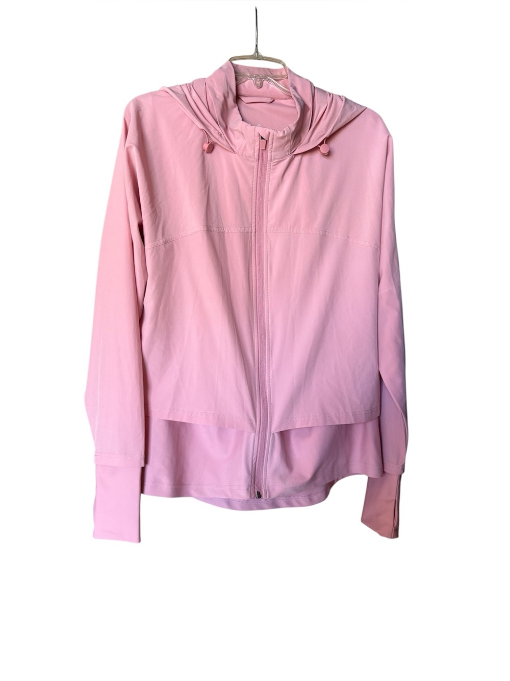 Antonio Melani Light Pink Hooded Zip-Up Jacket